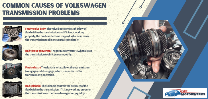 Common Causes Of Volkswagen Transmission Problems